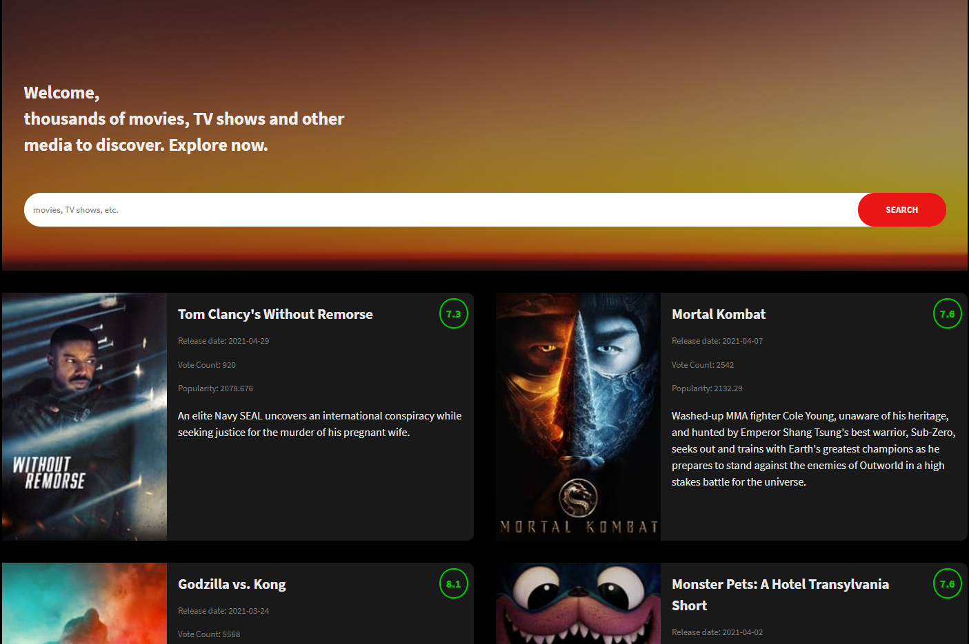Movie Search